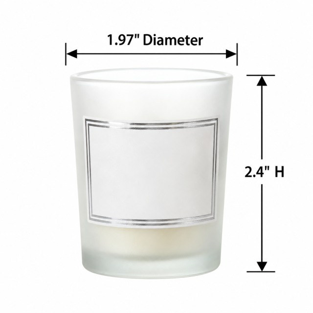 Soy Wax Scented Candle in Compact Jar