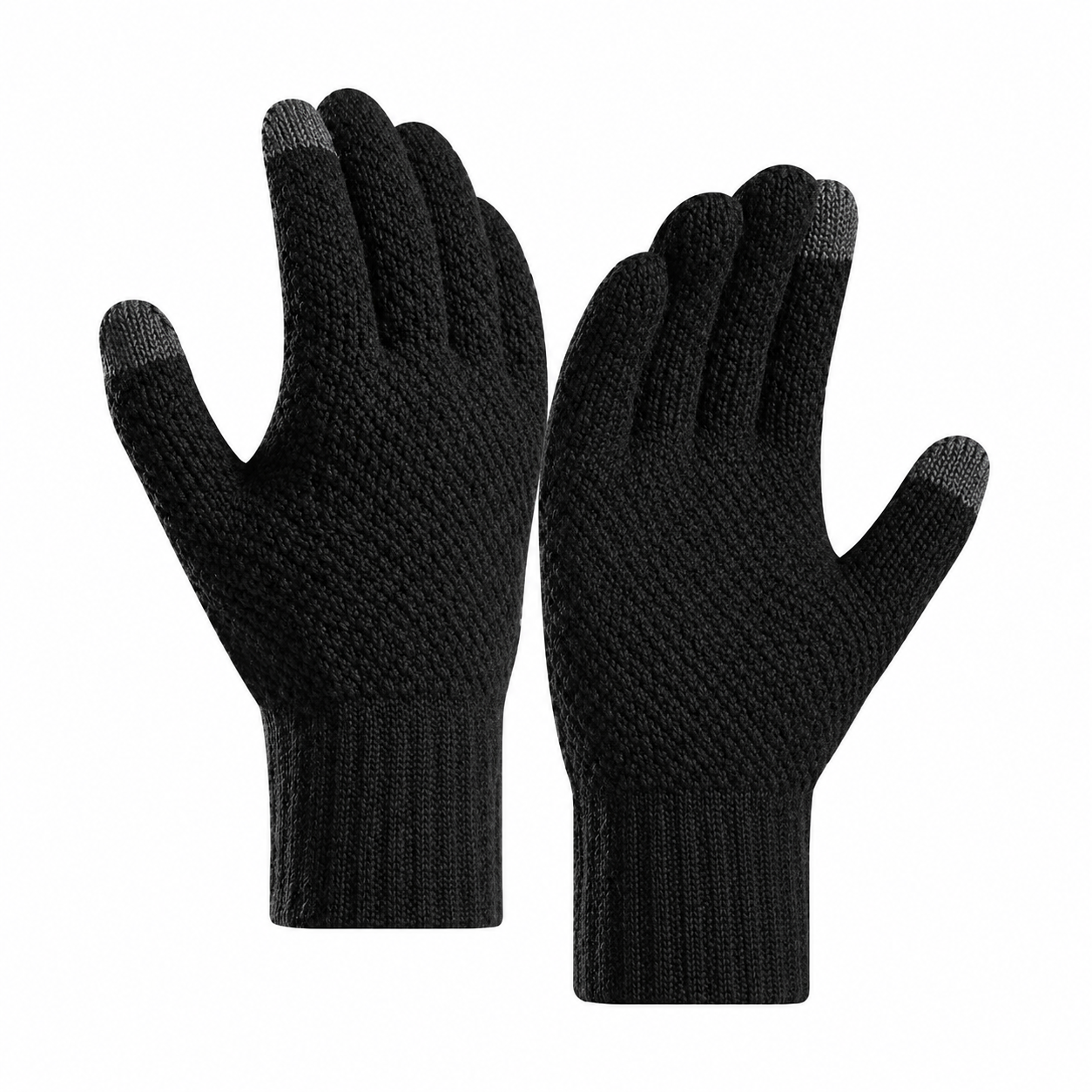 Unisex Knit Touchscreen Winter Gloves