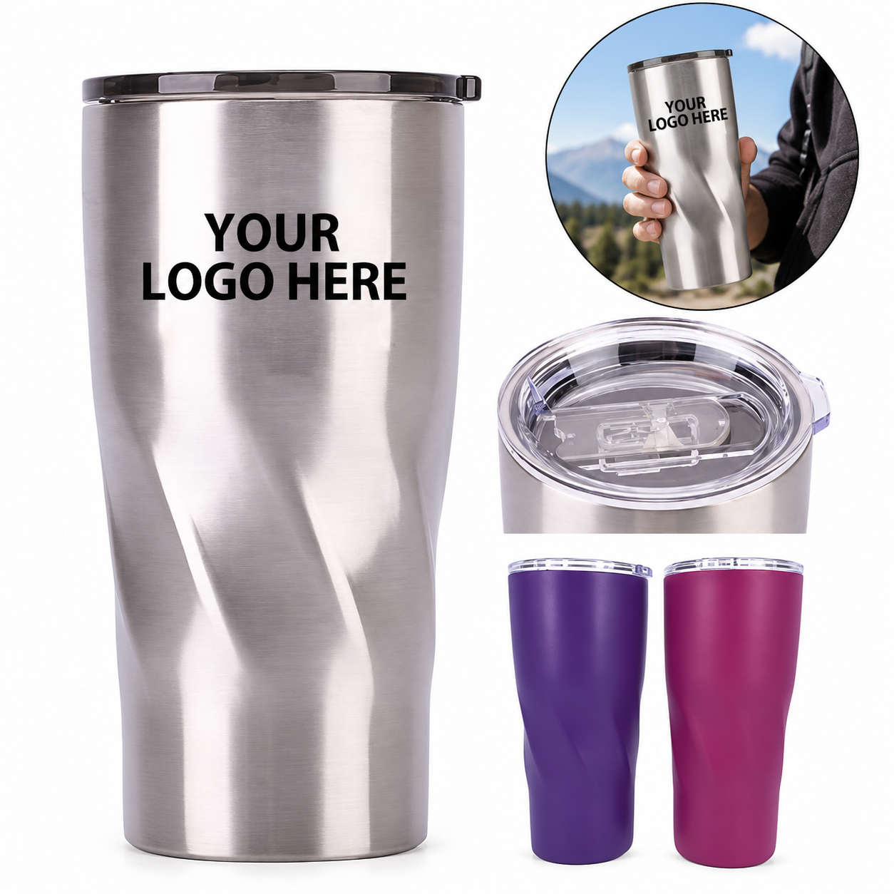 Vacuum Insulated Stainless Steel Tumbler