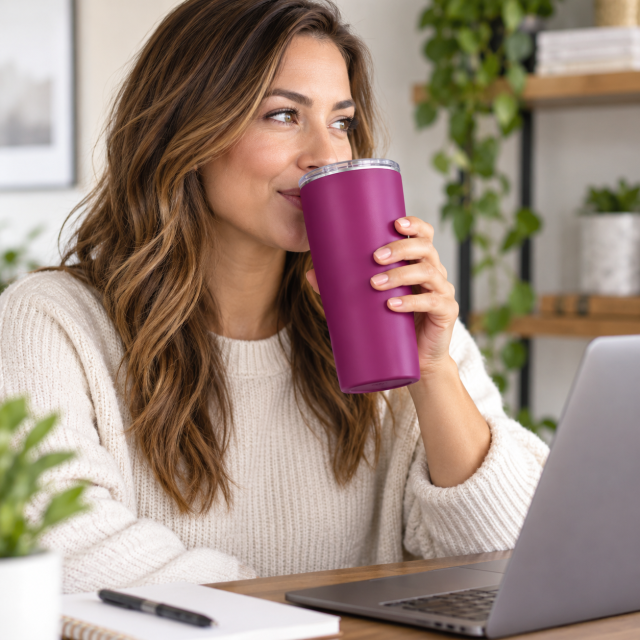 Vacuum Insulated Stainless Steel Tumbler