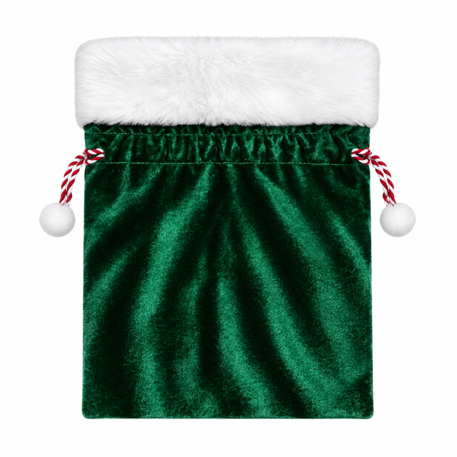 Velvet Christmas Santa Gift Sack