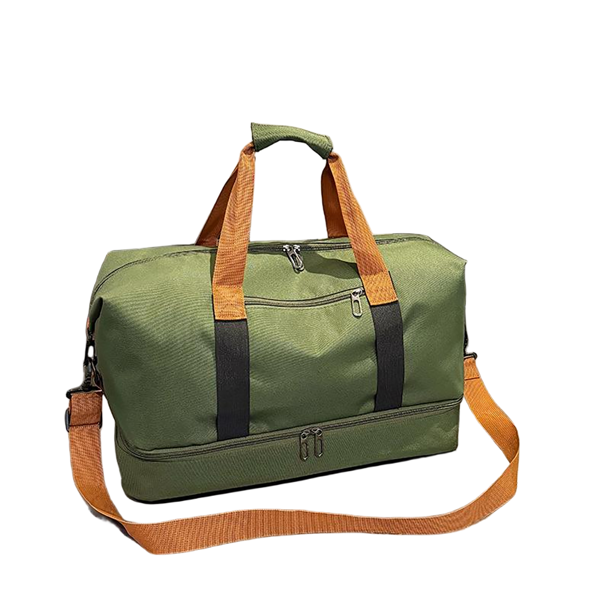 Waterproof Duffle Bag with Wet Pocket