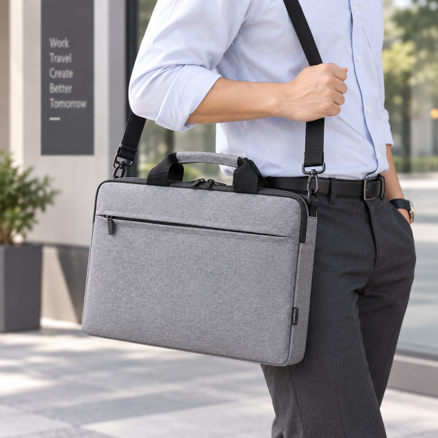 Waterproof Polyester Laptop Backpack With Removable Shoulder Strap