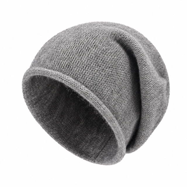 Wool Slouchy Winter Beanie