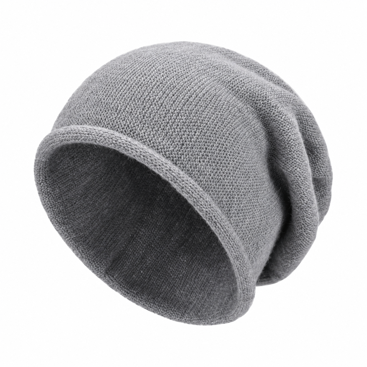 Wool Slouchy Winter Beanie