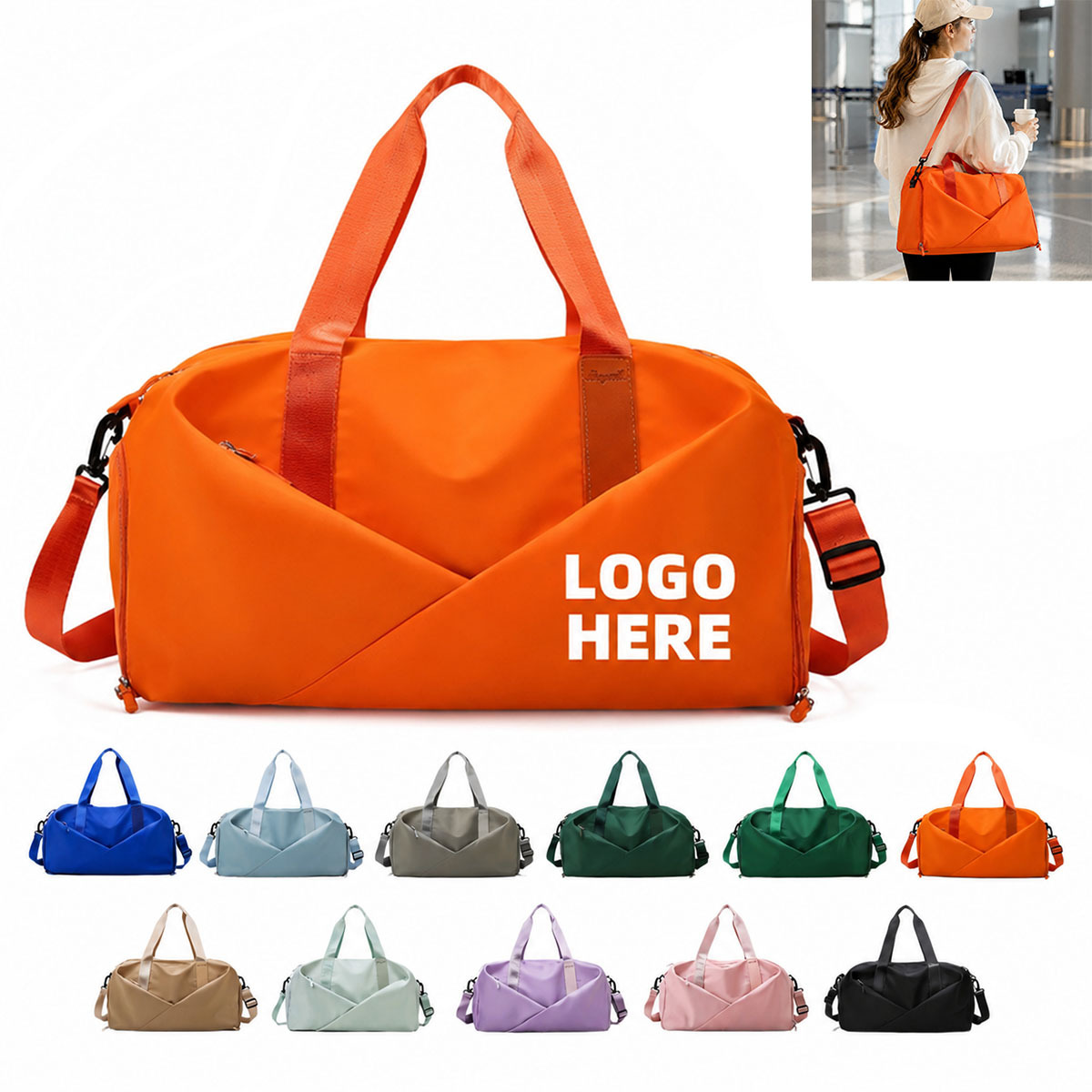 Yoga Fitness Crossbody Bag