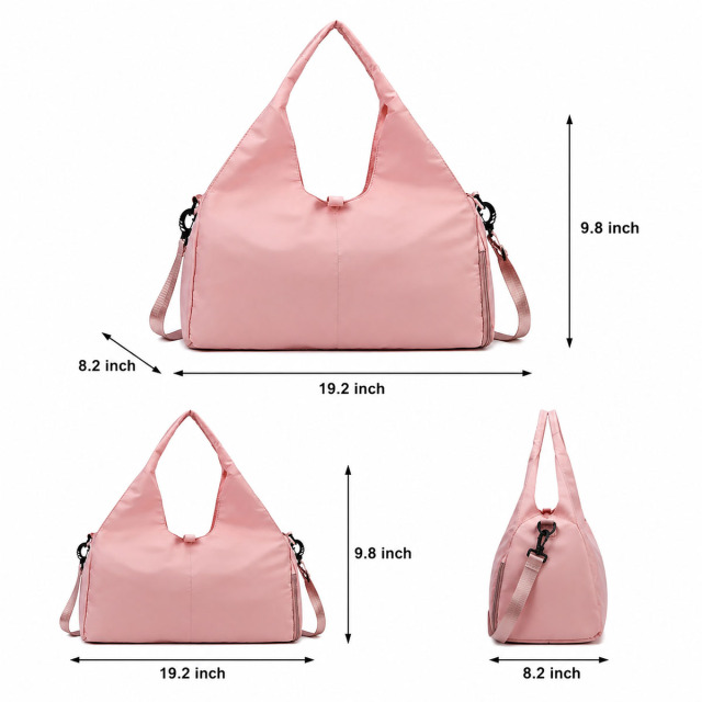 Yoga Gym Bag With Shoe Compartment