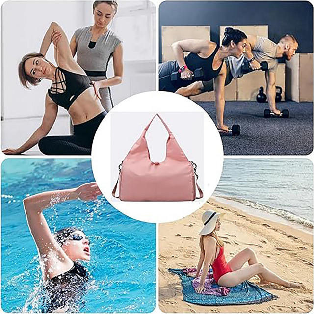 Yoga Gym Bag With Shoe Compartment