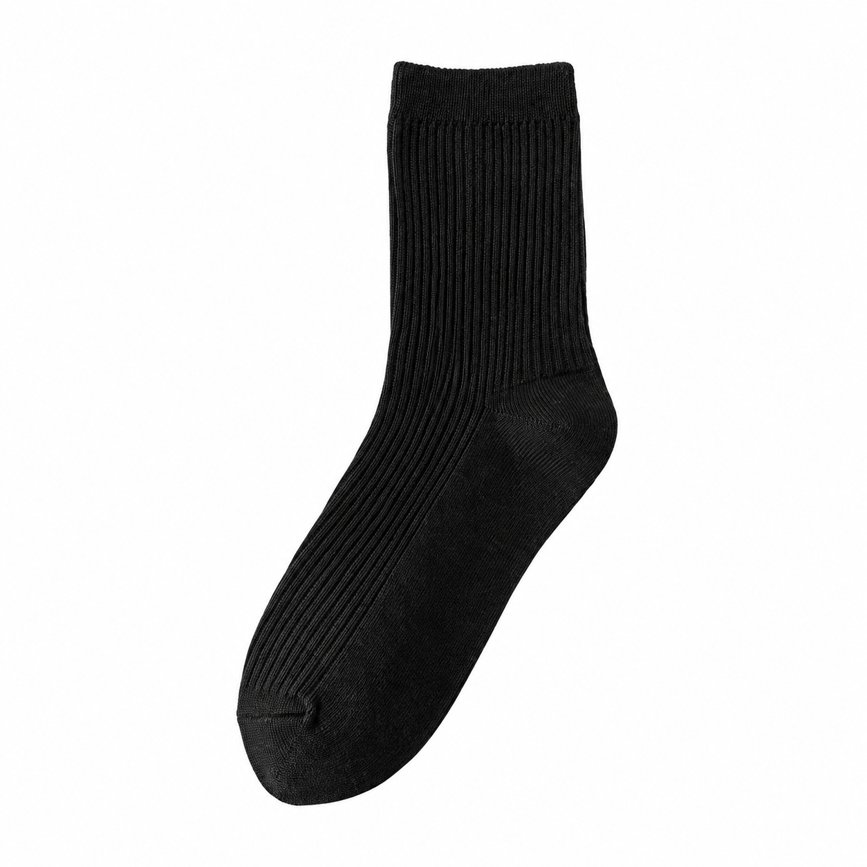 Moisture Wicking Cotton Blend Crew Socks