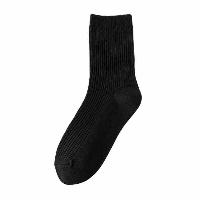 Moisture Wicking Cotton Blend Crew Socks