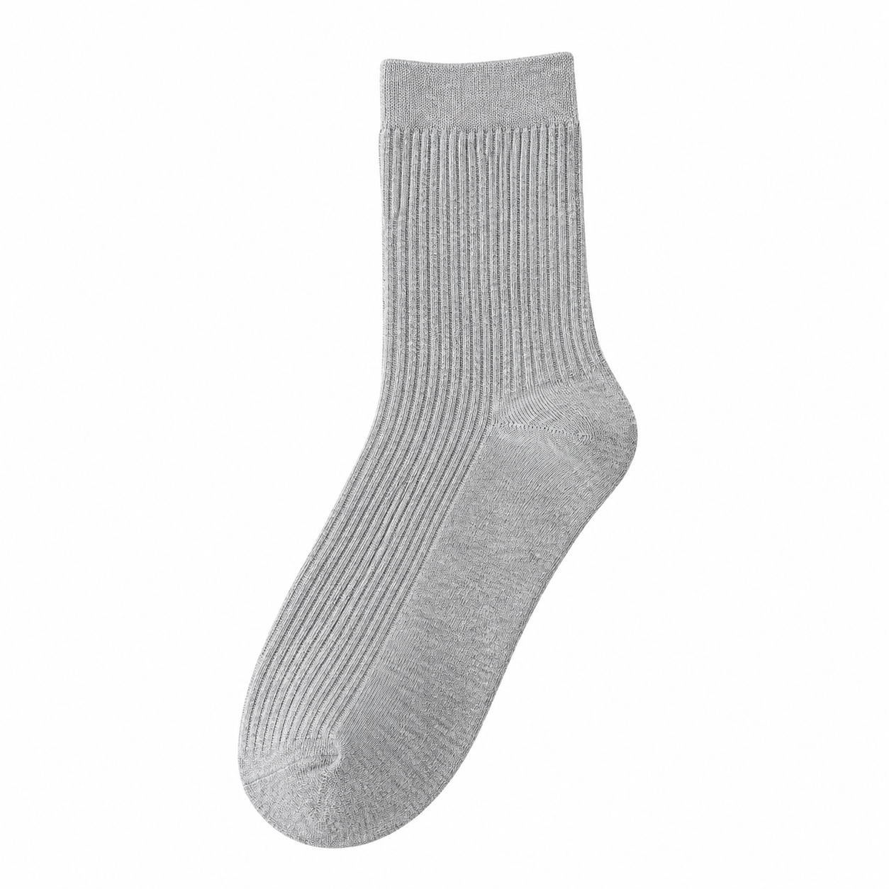 Moisture Wicking Cotton Blend Crew Socks