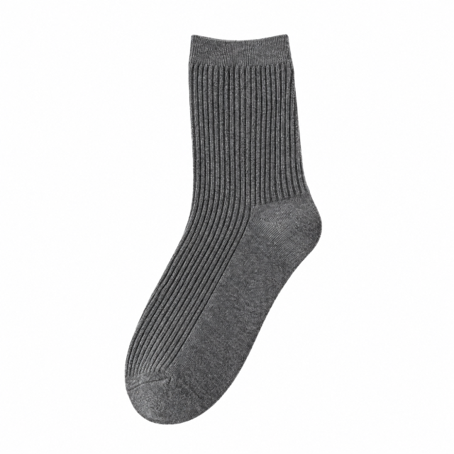 Moisture Wicking Cotton Blend Crew Socks