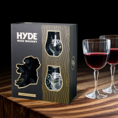 Novel wine box packaging display