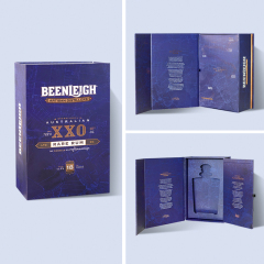 Novel wine box packaging display