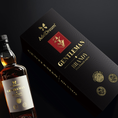 Introducing the "Gentleman Cognac" Book-Style Gift Boxes: A Symphony of Elegance and Craftsmanship