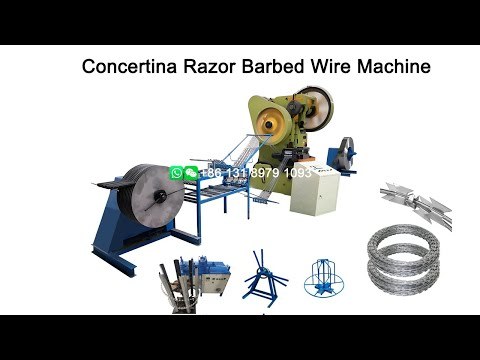 Concertina Razor Barbed Wire Machine