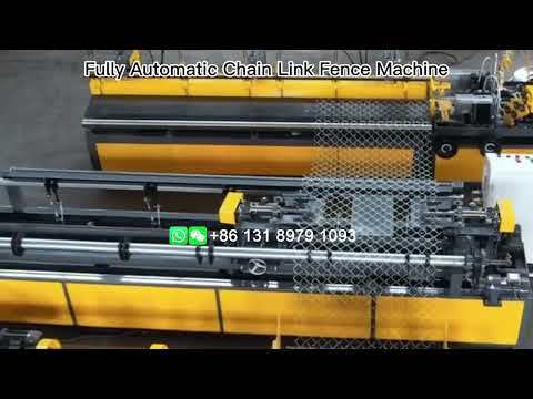 Chain Link Fence Machine