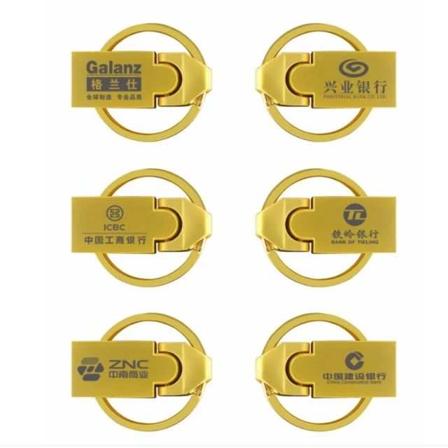 Ceamere Metal usb memory Drive 2.0 High appearance level can be customized logo with hook