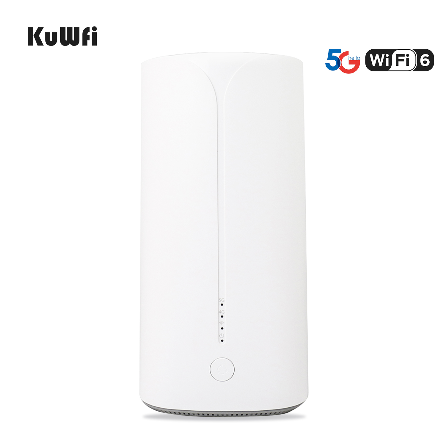 KuWFI 5G CPE Router 4G/5G SIM Card WiFi6 Dual Band NSA/SA Modem 5G Network Up to 3.0Gbps
