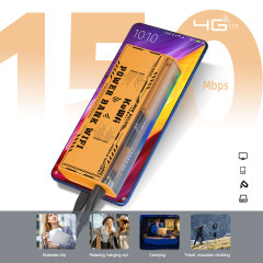 8000mAh Power Bank Mobile WiFi 150Mbps 4g LTE Wireless Hotspot Pocket Router