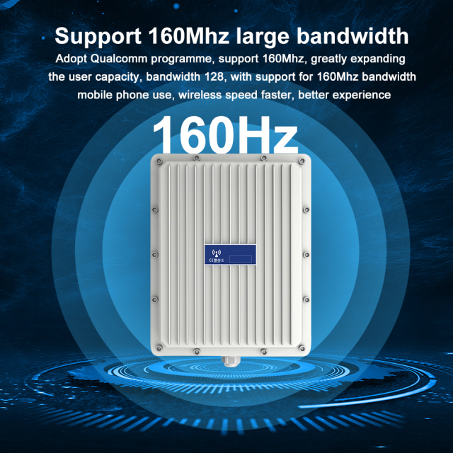 KuWFi 3000Mbps dual band 200-500meter QSDK OpenWRT IP67 Waterproof Gigabit outdoor access point