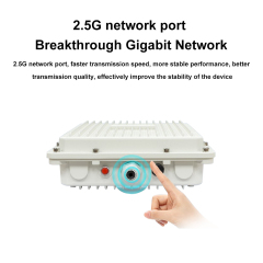 KuWFi 3000Mbps dual band 200-500meter QSDK OpenWRT IP67 Waterproof Gigabit outdoor access point