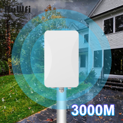 KuWFi 300meters distance 3000Mbps Wave2 wifi coverage Outdoor Access Point With Gigabit Port