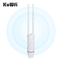 KuWFi 1200Mbps 100-300 meters wifi coverage IP65 waterproof Outdoor Access Point with 1000Mbps port