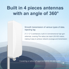 KuWFi 300meters distance 3000Mbps Wave2 wifi coverage Outdoor Access Point With Gigabit Port