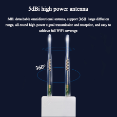 KuWFi 1200Mbps dual band seamless roaming gigabit RJ45 Port IP65 Outdoor waterproof wireless Access Point