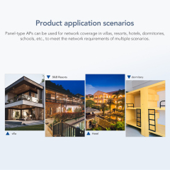 KuWFi WiFi6 3000Mbps Seamless Roaming Inwall ap 48V POE Built in Antenna VLAN Inwall Access Point