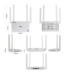 KuWFi Wi-Fi6 Router Support Lock Band Watchdog 4g Wireless SIM Card Router
