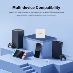 KuWFi 300Mbps 2.4G Hotspot Wi-fi6 32users LAN Port Pocket Mobile 4G+ Wifi Lte Router for RV Park