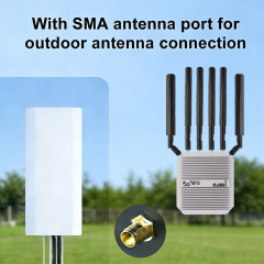 KuWFi SDX75 GRE/ WireGuard /Zerotier VPN Available NSA SA Dual SIM WiFi6 5G CPE Router