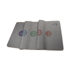 Hemp natural rubber yoga mat