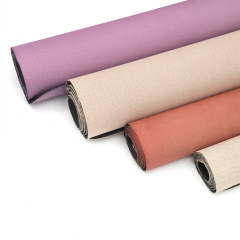 Hemp natural rubber yoga mat