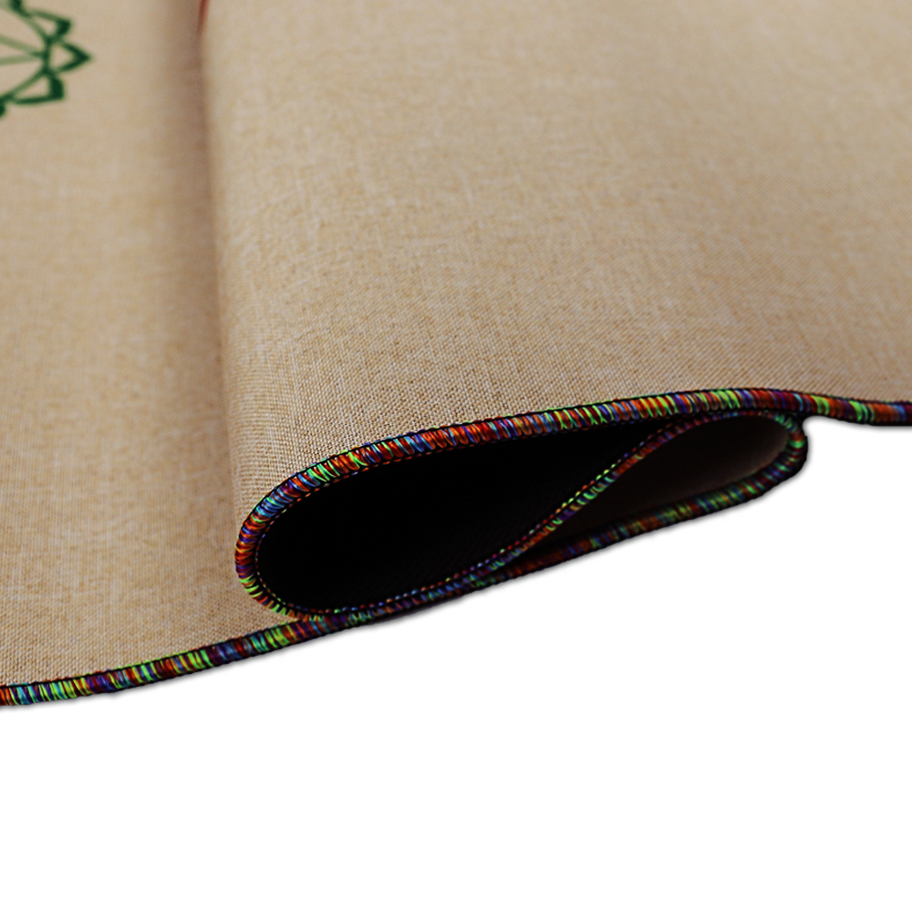 Hemp natural rubber yoga mat