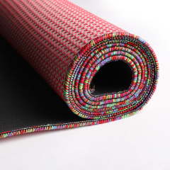 Hemp natural rubber yoga mat