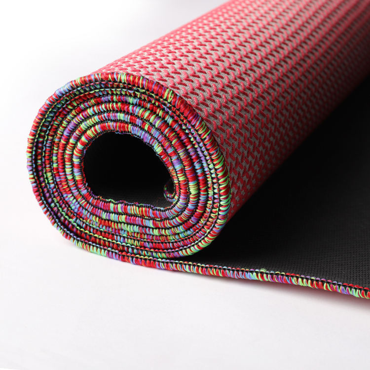 Hemp natural rubber yoga mat