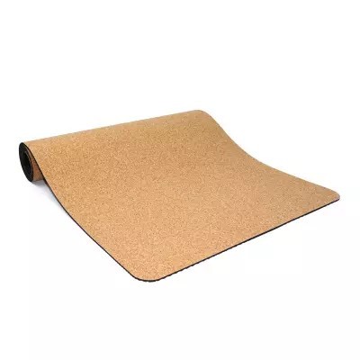 Cork natural rubber yoga mat
