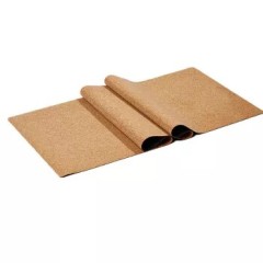 Cork natural rubber yoga mat