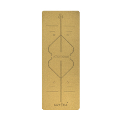 Pure ecological cork natural rubber yogi mat