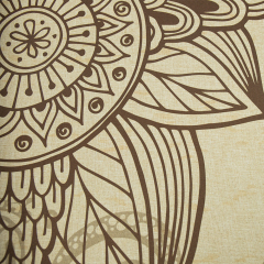 Hemp natural rubber yoga mat