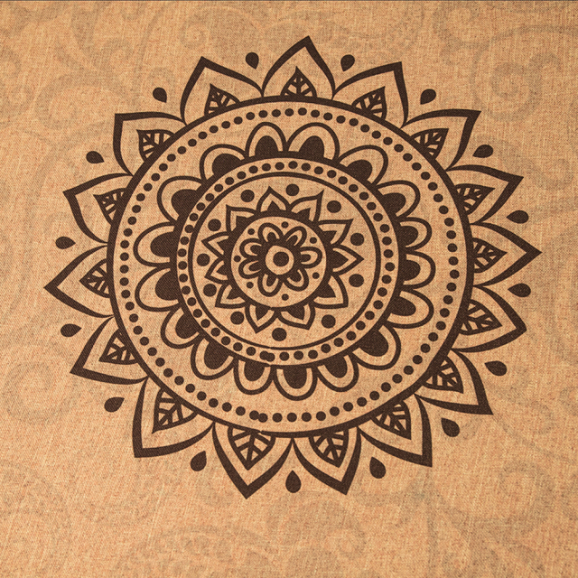 Hemp natural rubber yoga mat
