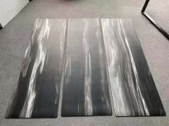 Hot selling marble PU sustainable natural rubber yoga mat manufacturer
