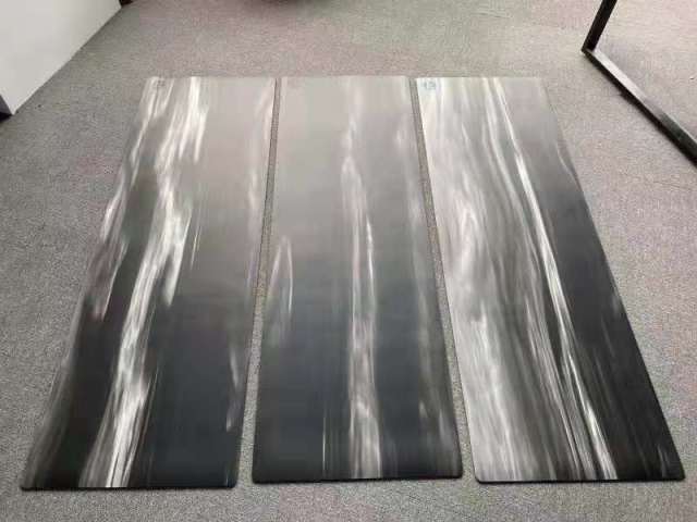 Hot selling marble PU sustainable natural rubber yoga mat manufacturer