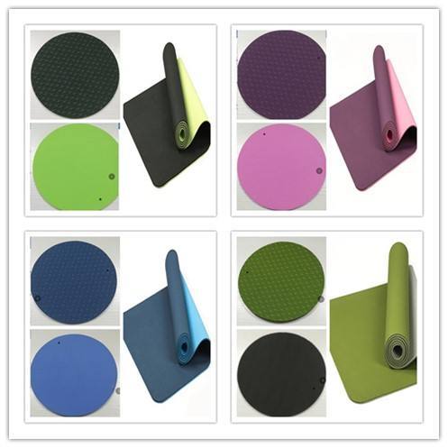 UMICCA Double-Sided Non Slip TPE Yoga Mat for Yoga Fitness