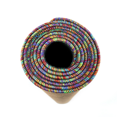 Hemp natural rubber yoga mat
