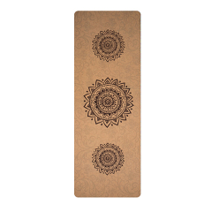 Hemp natural rubber yoga mat