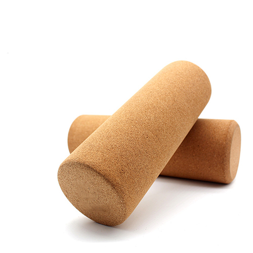Eco-friendly cork yoga roller